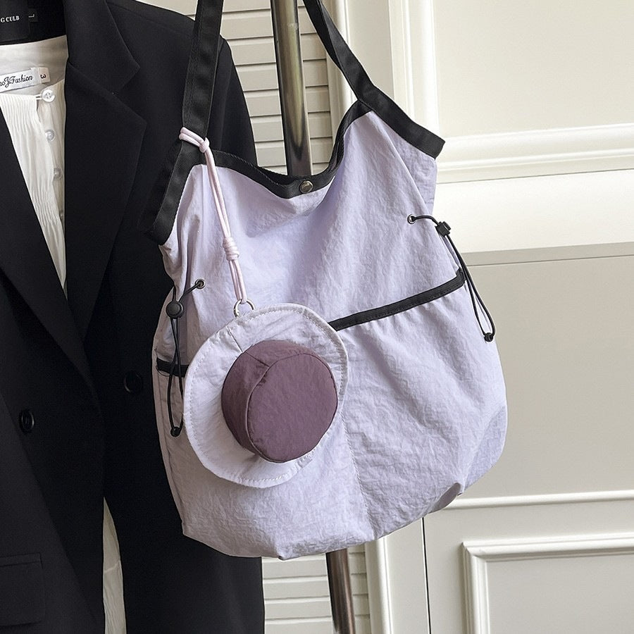 Multi-Functional Beach Tote Bag with Hat