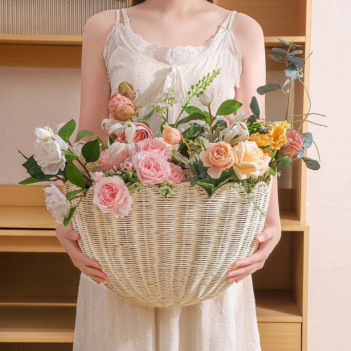 Decorative Woven Flower Pot Kalsten