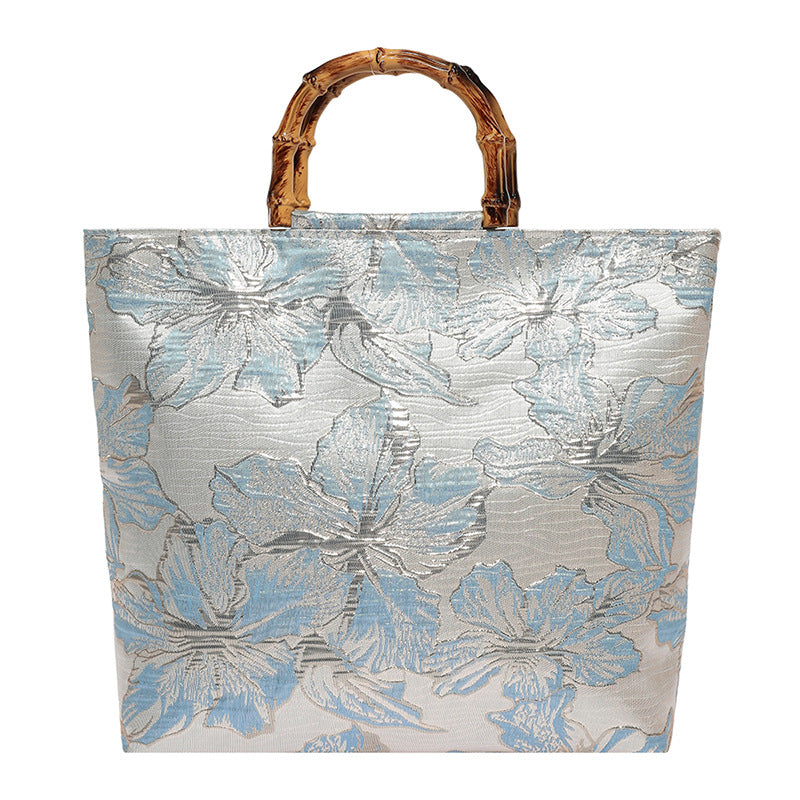 Elegant Floral Tote Bag