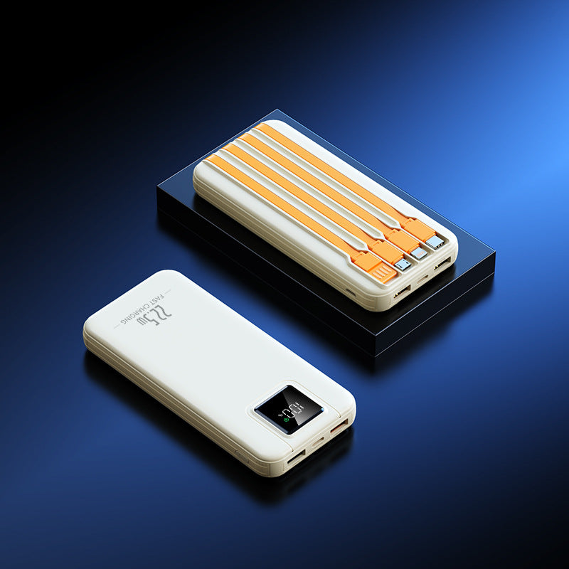 Portable power bank with intelligent fast charging function and digital charge level display Kalsten