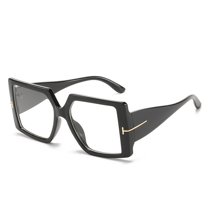 Oversized Geometric Shield Sunglasses Kalsten