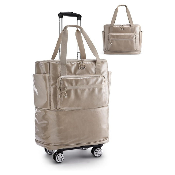 Rolling travel bag with multifunctional compartment system Kalsten