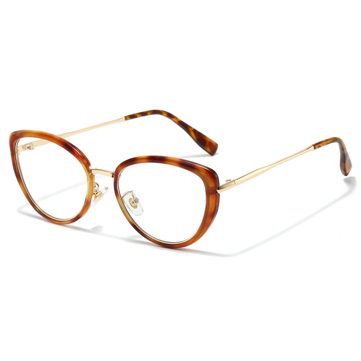 Fashion-Forward Cat-Eye Sunglasses with Trendy Tortoiseshell Frame Kalsten
