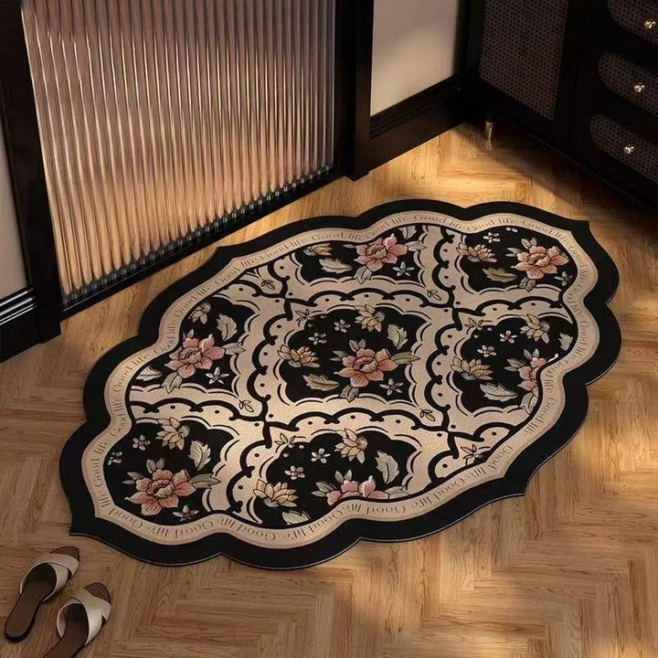Floral Patterned Area Rug