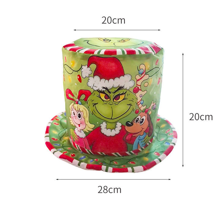 Whimsical Plush Grinch Hat