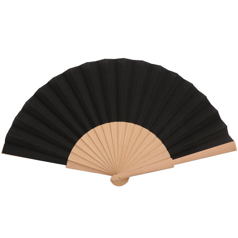 Women handmade fan made of breathable material with elegant design Kalsten