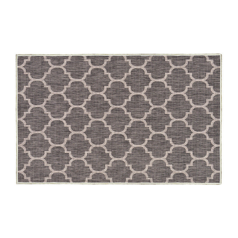 Geometric Pattern Area Rug Kalsten