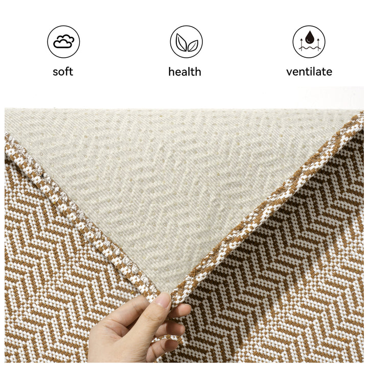 Geometric Pattern Kitchen Runner Mat