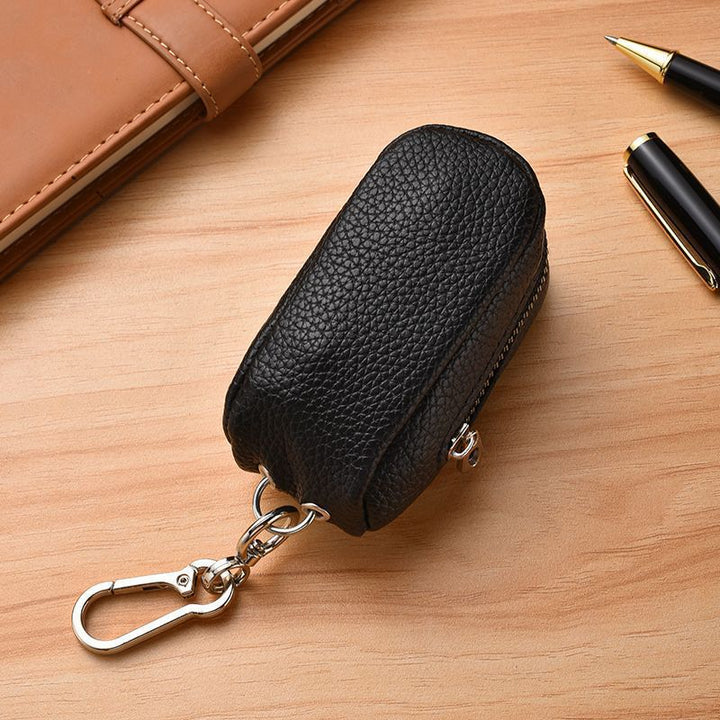 Compact Leather Keychain Pouch Kalsten
