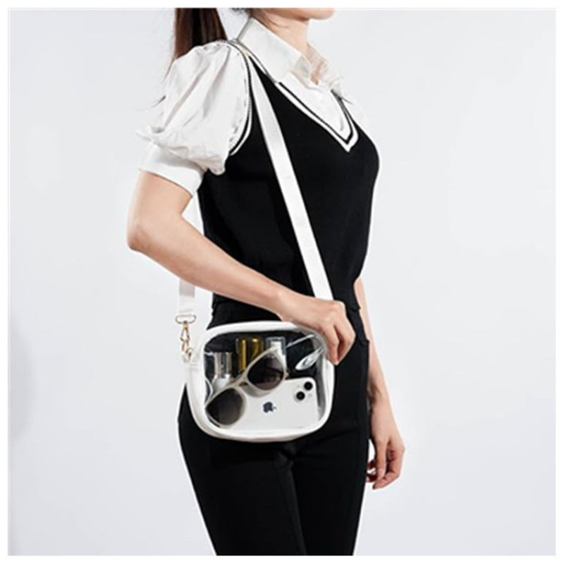 Transparent Cosmetic Shoulder Bag Kalsten