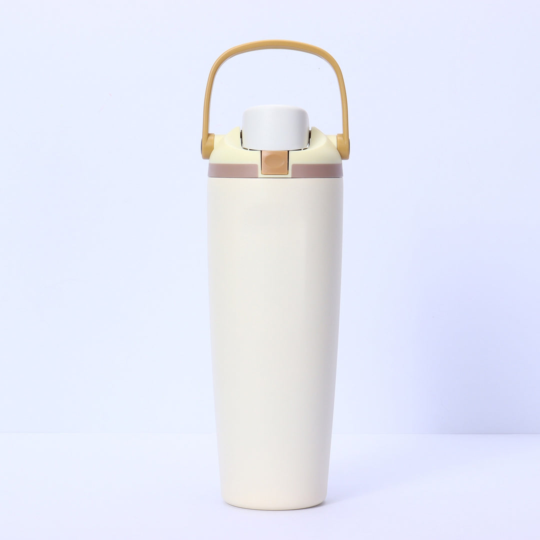 Women's insulated drinking bottle with ergonomic carry handle Kalsten
