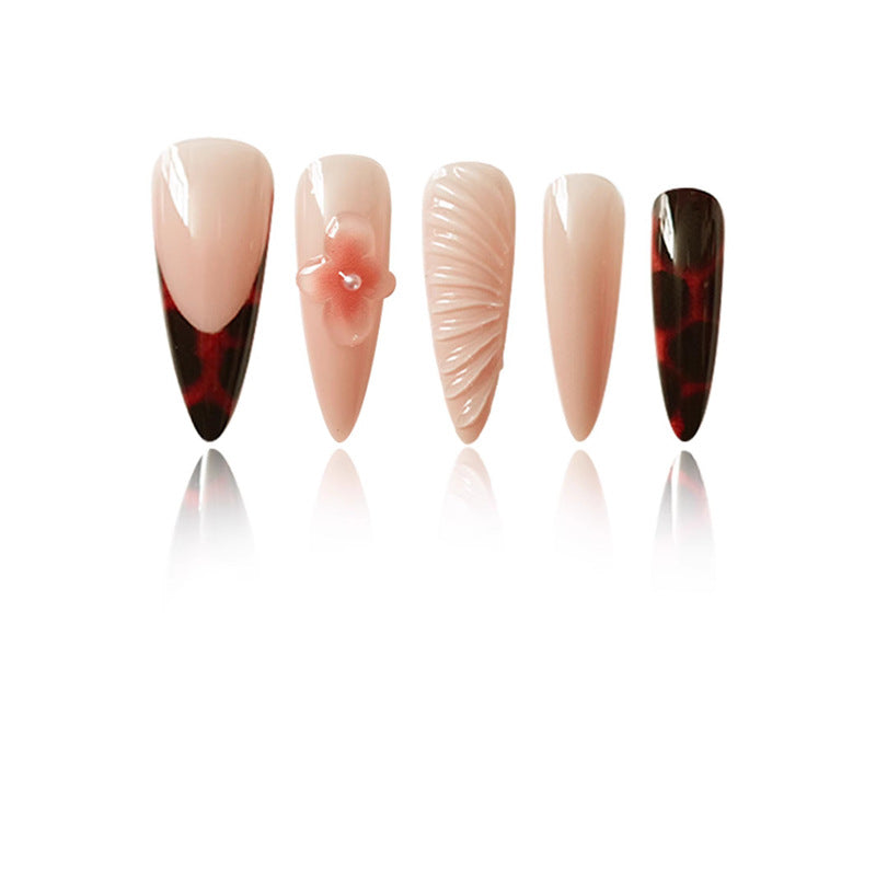 Premium Stiletto Press-On Nail Art Set Kalsten