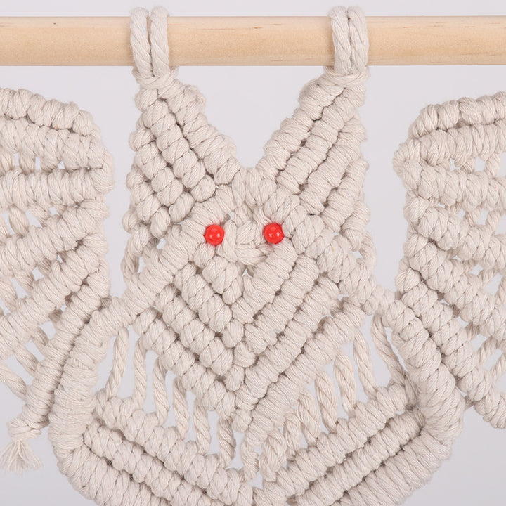 Macrame Plant Hanger with Decorative Design Kalsten