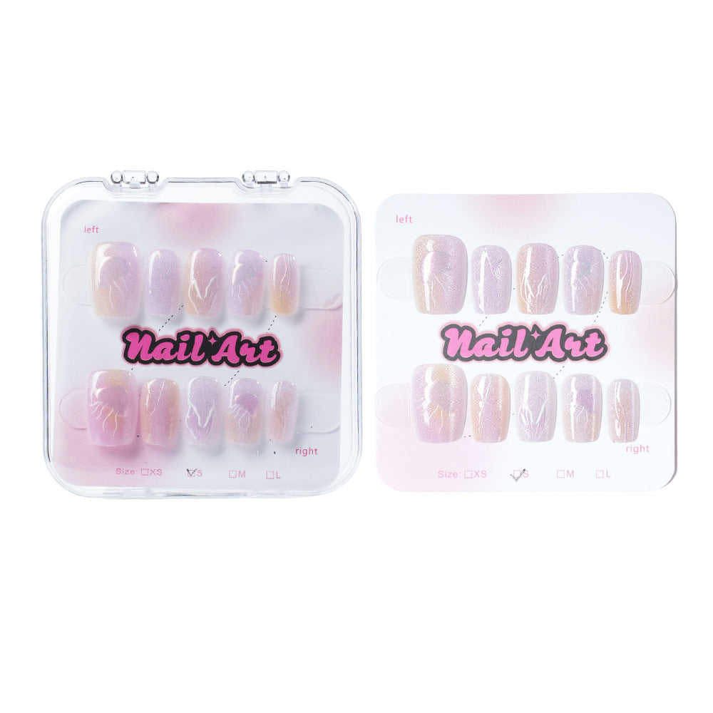 Long-Lasting Artistic Press-On Nail Set Kalsten