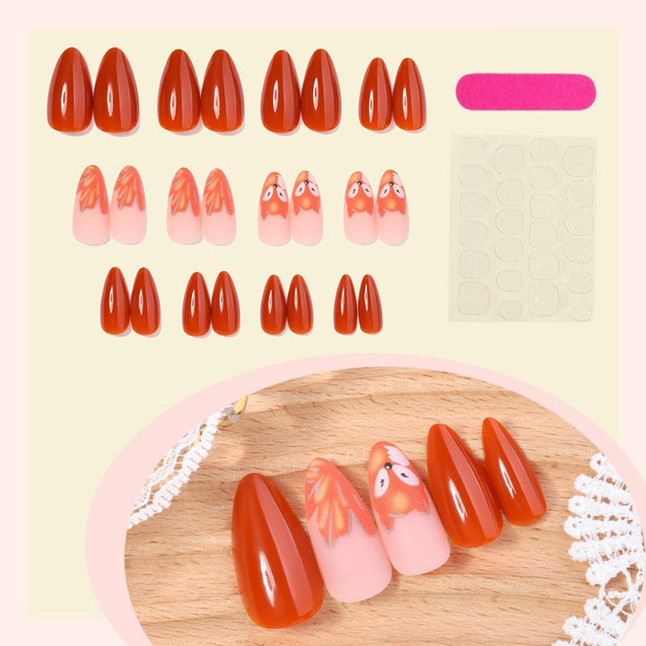 Artistic Themed Press-On Nail Kit kalsten