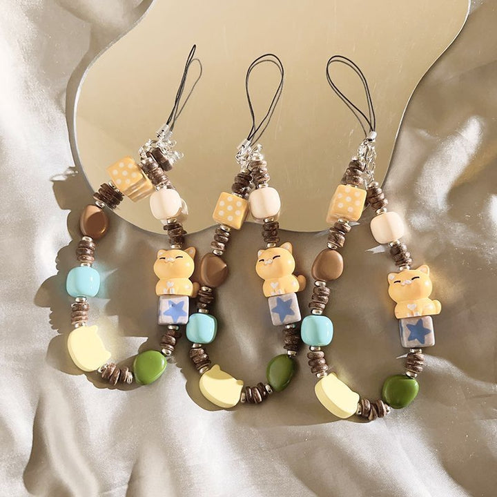 Beaded Charm Keychain Kalsten 1790135383