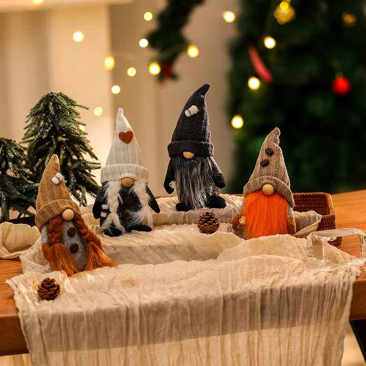 Decorative Christmas gnome figure Kalsten
