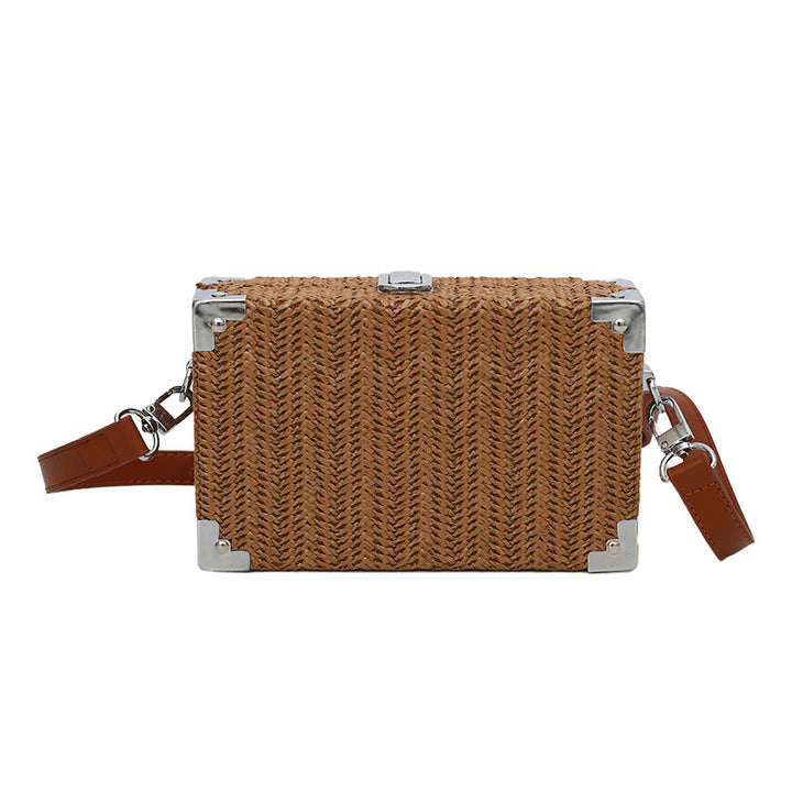Chic Textured Crossbody Clutch