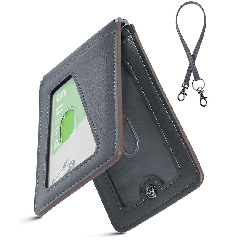 Secure Zippered Leather Cardholder Kalsten