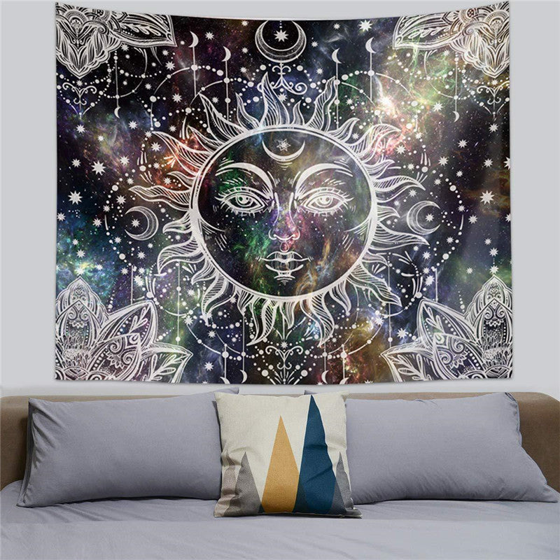 Owl-Inspired Artistic Wall Tapestry