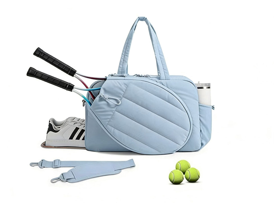 Sporty tennis bag with separate shoe and racket compartment Kalsten