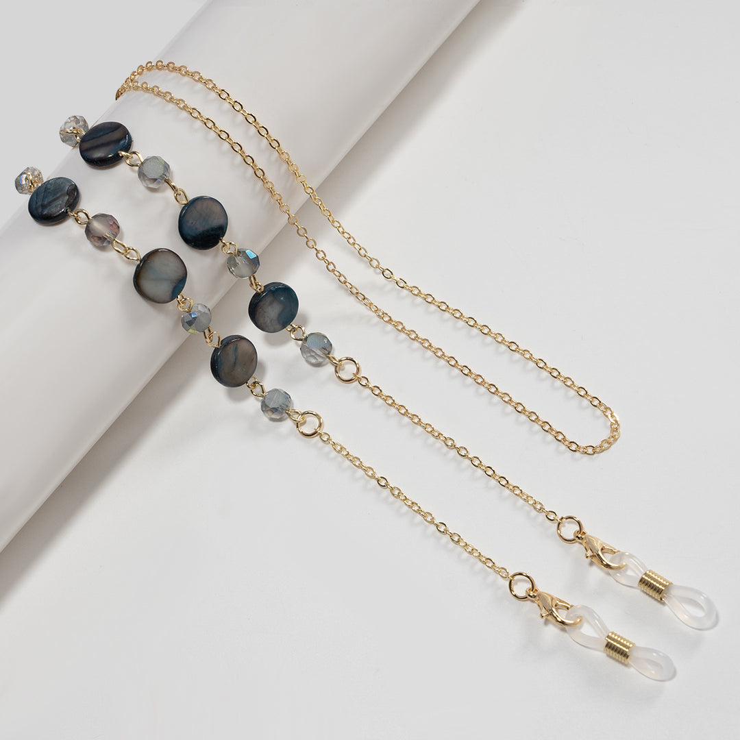 Elegant Crystal Beaded Eyewear Chain Kalsten