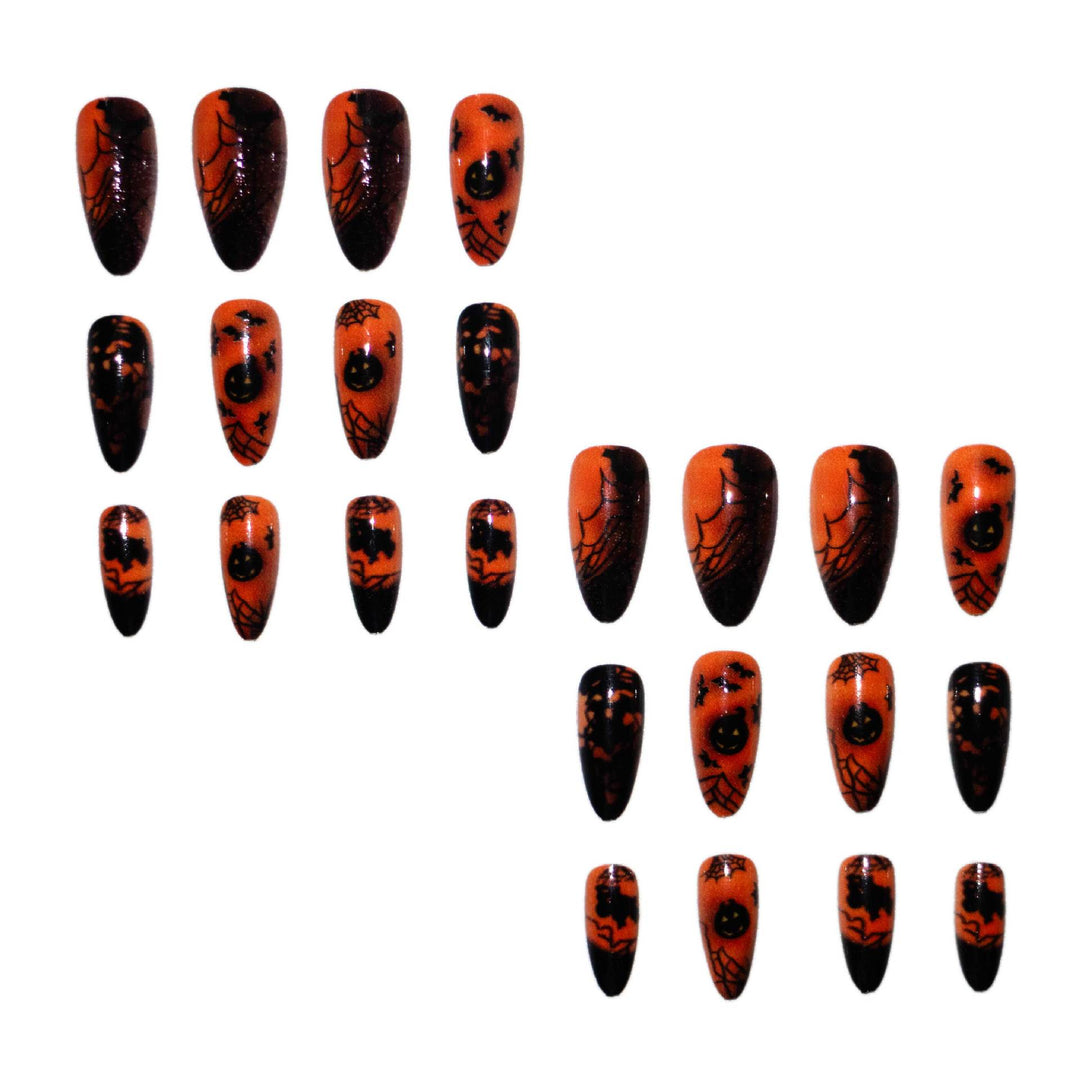 Halloween-Themed Decorative Press-On Nail Art Kalsten