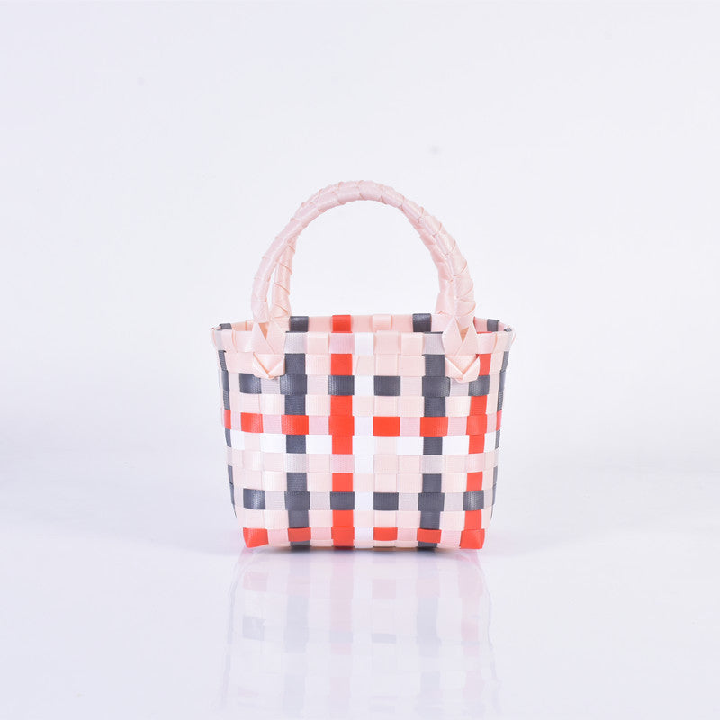 Playful and Colorful Basket Bag Kalsten