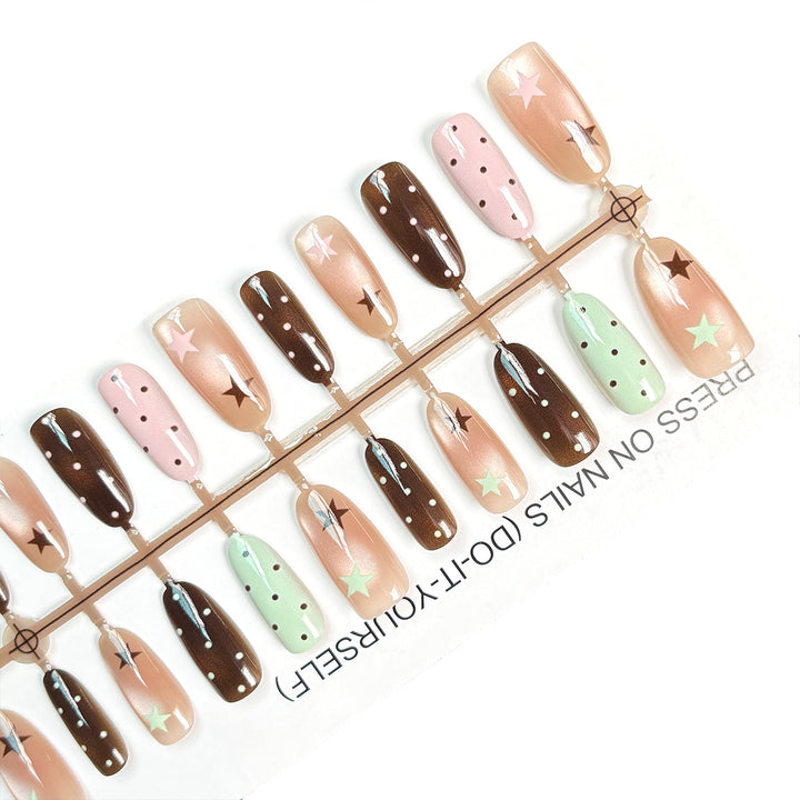 Fashion Press-On Nail Set Kalsten