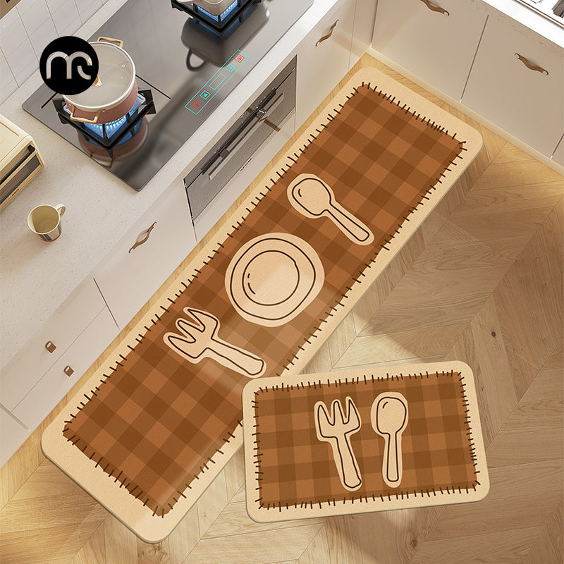 Kitchen Dining Decorative Runner Mat Kalsten