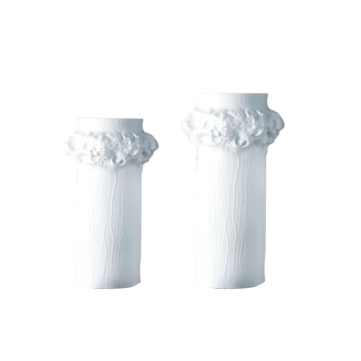 Artisanal Decorative Resin Vase
