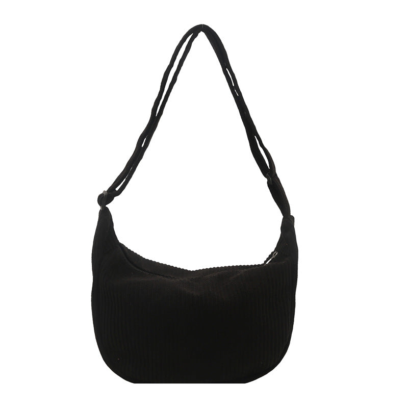 Corduroy Hobo Bag