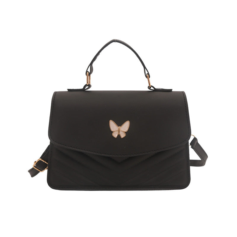 WoElegant Quilted Leather Satchel Bag Kalsten