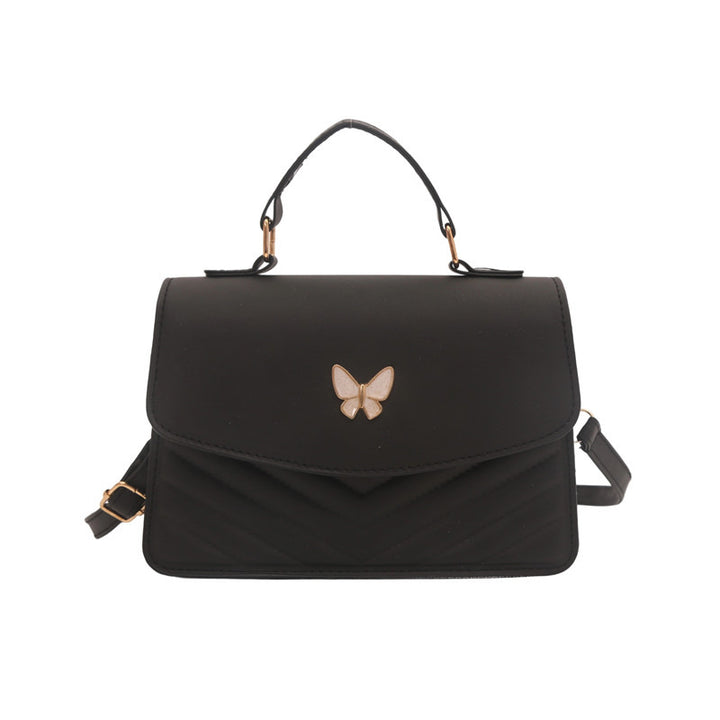 WoElegant Quilted Leather Satchel Bag Kalsten