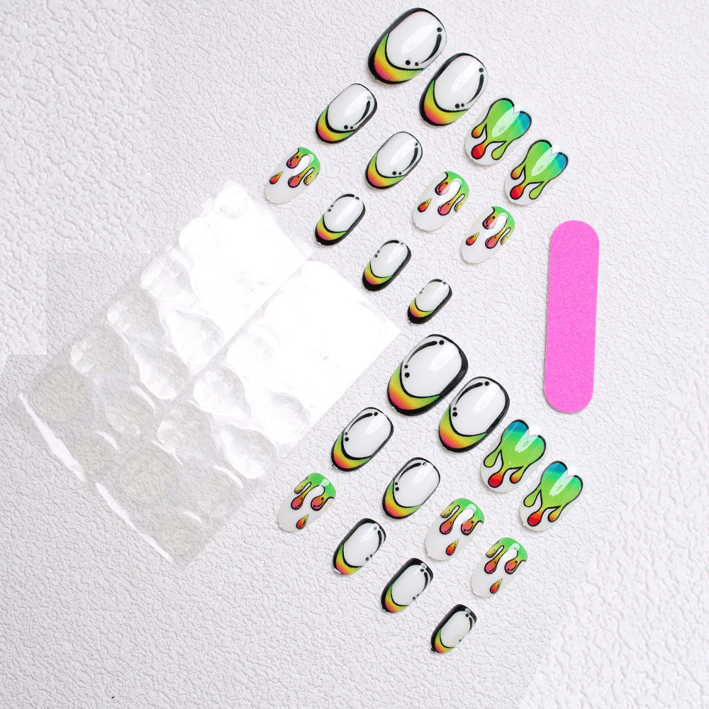 Artistic Abstract Nail Art Kalsten