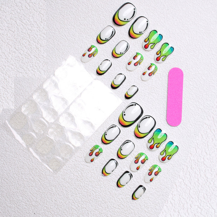 Artistic Abstract Nail Art Kalsten