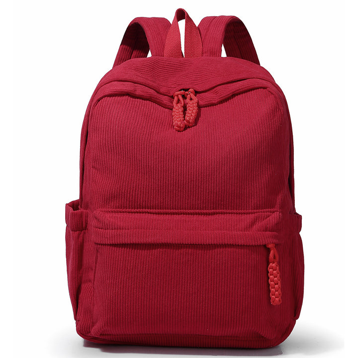 Textured Fabric Travel Backpack kalsten