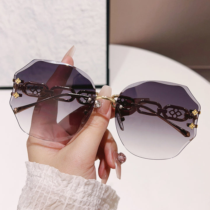 Elegant Oversized Octagonal Sunglasses Kalsten