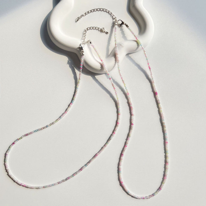 Handcrafted Beaded Choker Necklace Kalsten