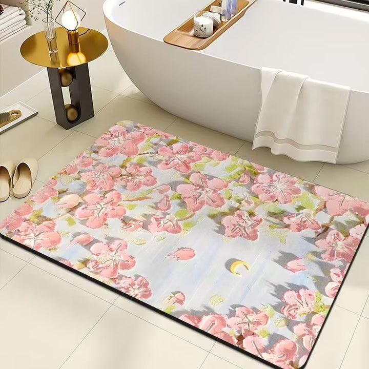 Floral Print Area Rug Kalsten