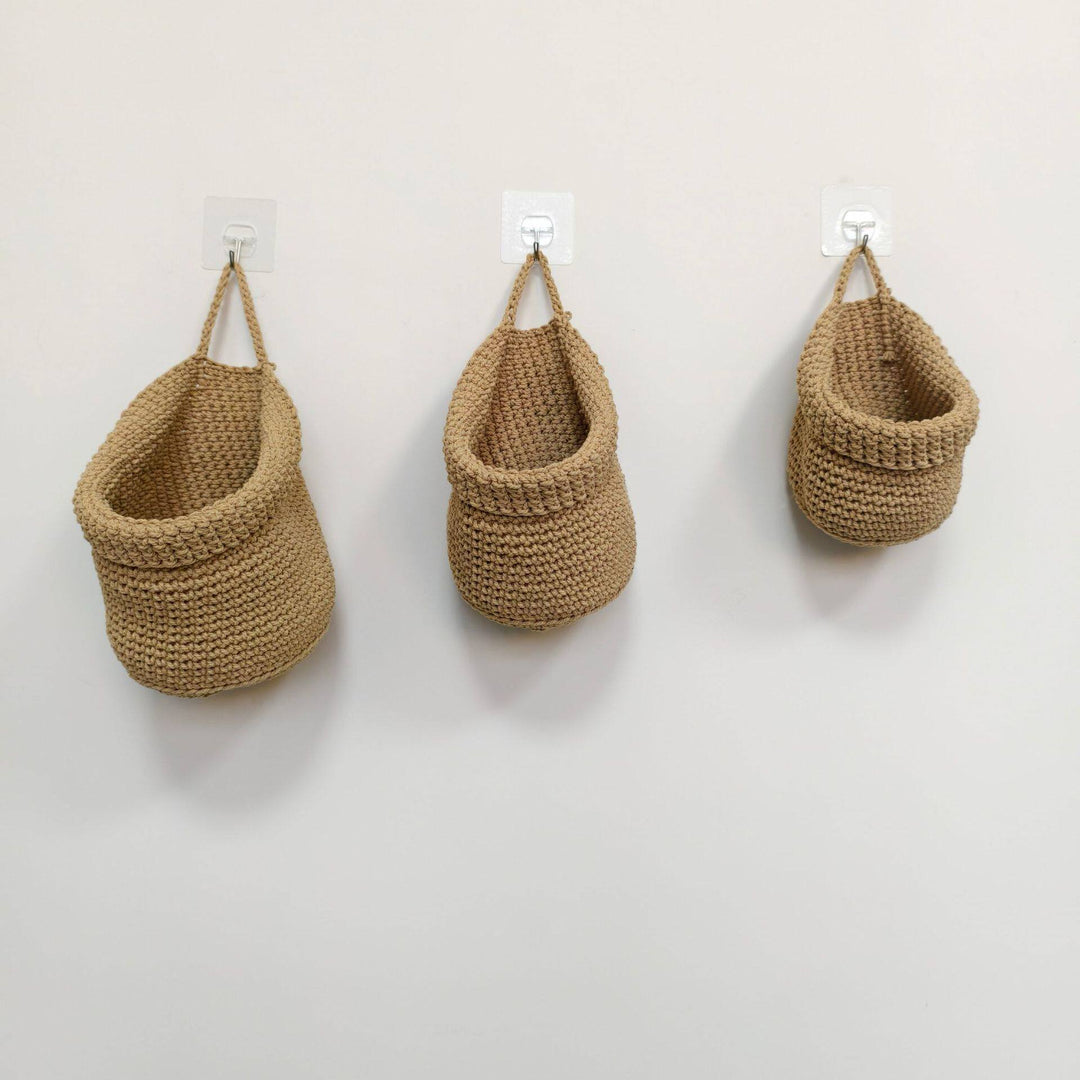 Handwoven Decorative Wall Baskets