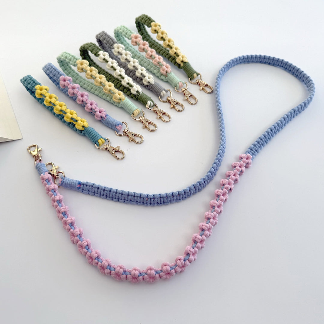 Decorative Macrame Pet Leash Kalsten