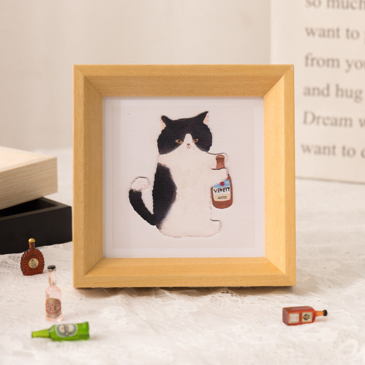 Artistic Fruit-Themed Picture Frame for Home