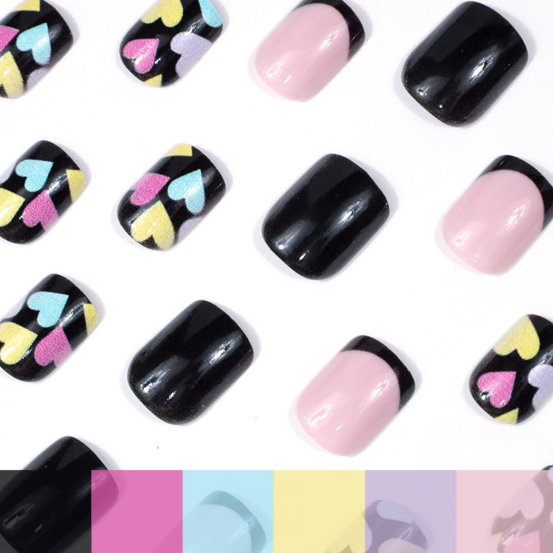 Artistic Heart Design Nail Art Kalsten