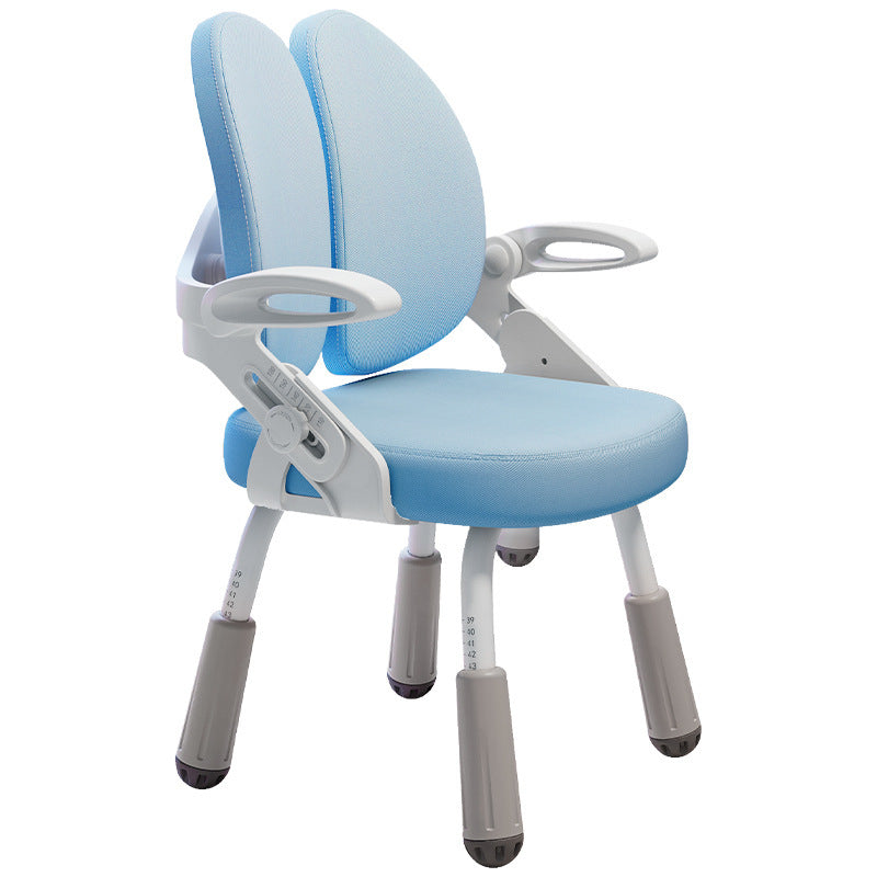 Ergonomic children's chair with adjustable seat height and double backrest Kalsten