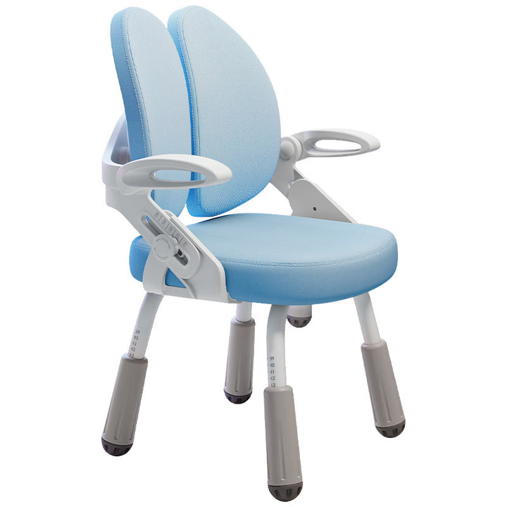 Ergonomic children's chair with adjustable seat height and double backrest Kalsten