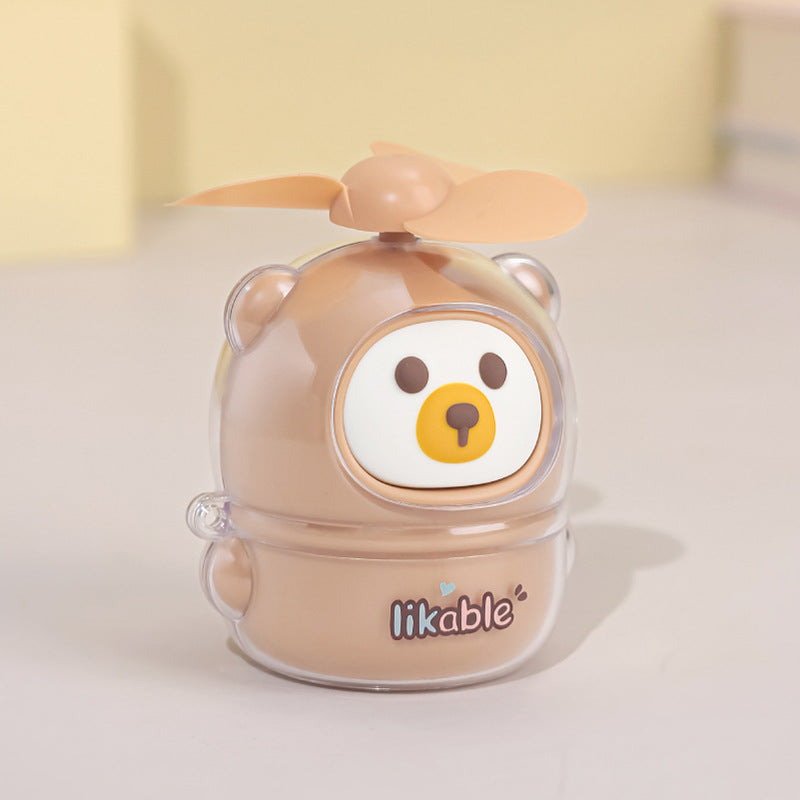 Ladies handy mini fan with animal design Kalsten