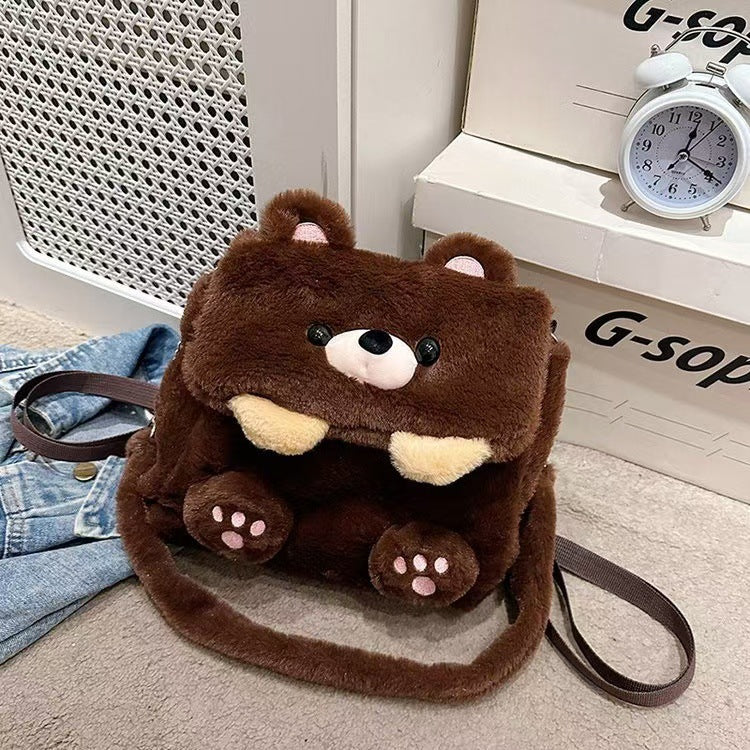 Plush backpack with animal design Kalsten