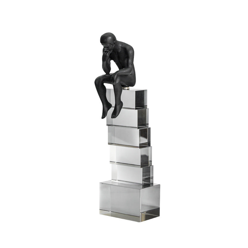 Contemporary Reflective Abstract Sculpture