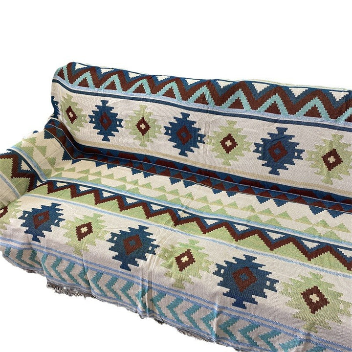 Artistic Woven Tapestry Throw